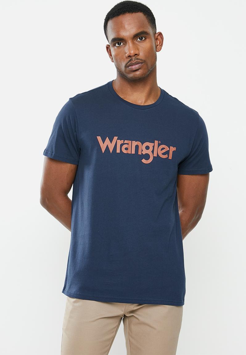 Kabel tee- navy Wrangler T-Shirts & Vests | Superbalist.com