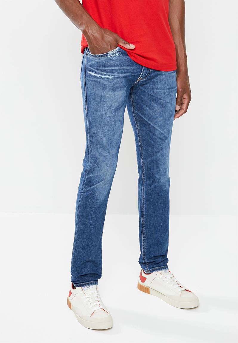 Thommer-x slim fit jeans - mid blue Diesel Jeans | Superbalist.com