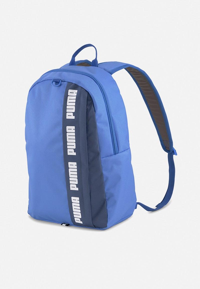 blue puma backpack