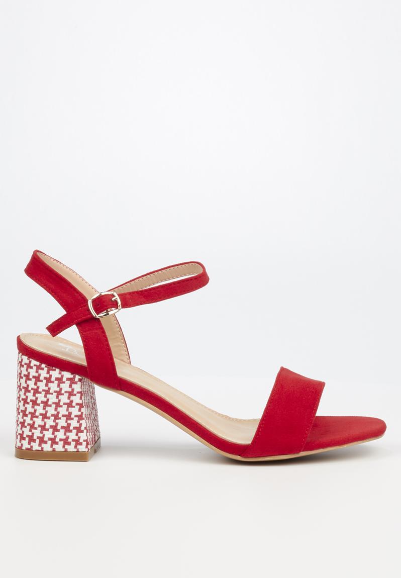 Nicolsen heel - red Butterfly Feet Heels | Superbalist.com