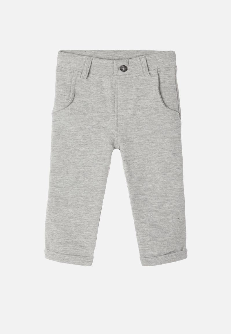 Kefirkant sweat pant - grey melange name it Pants & Jeans | Superbalist.com