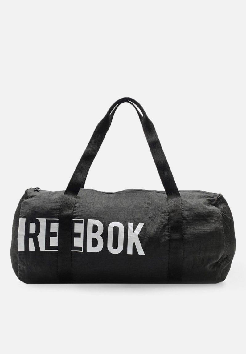 W found cylinder bag - black Reebok Bags & Purses | Superbalist.com