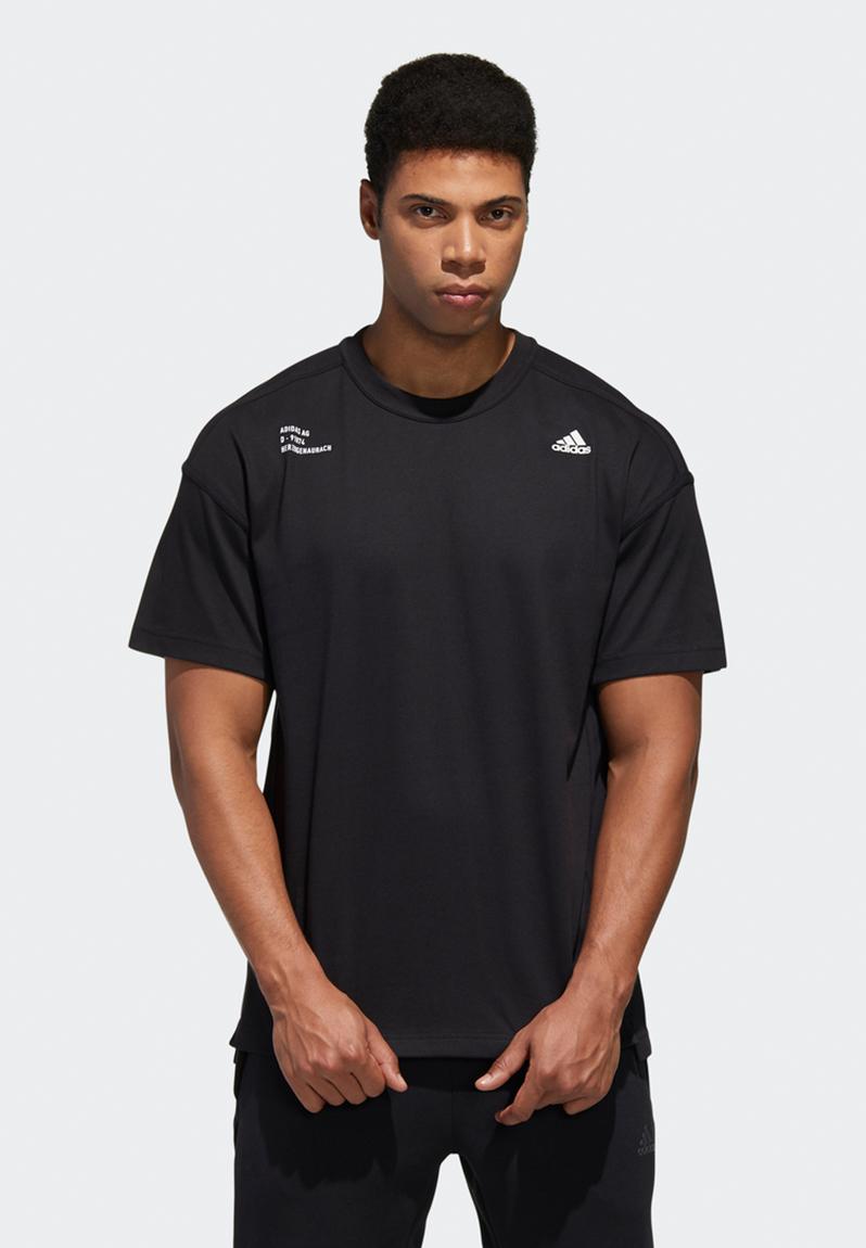 Tech short sleeve tee - black adidas Performance T-Shirts | Superbalist.com