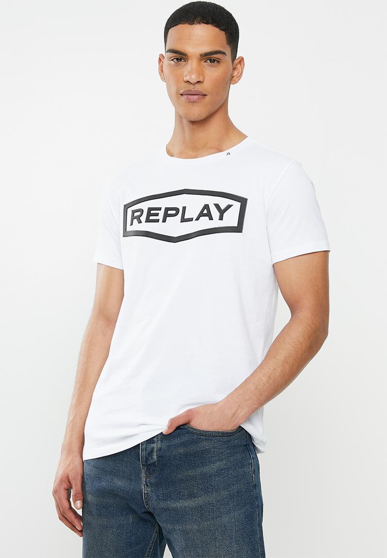 Rub Logo Tee - White main image 0