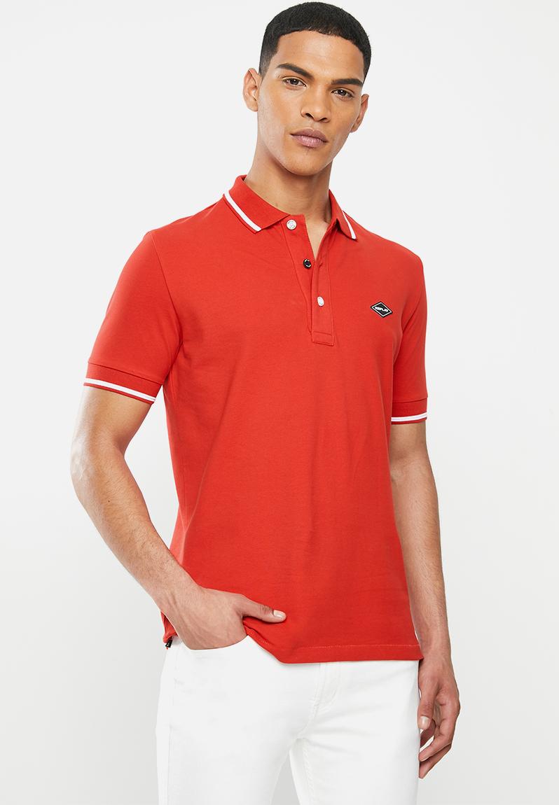 Red golfer - red Replay T-Shirts & Vests | Superbalist.com