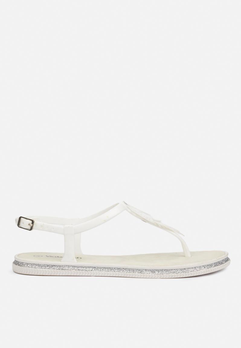 Marble sandal - white Viabeach Sandals & Flip Flops | Superbalist.com