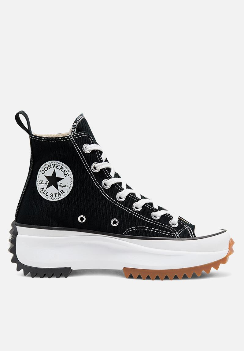 Run star hike hi - black/white/gum Converse Sneakers | Superbalist.com