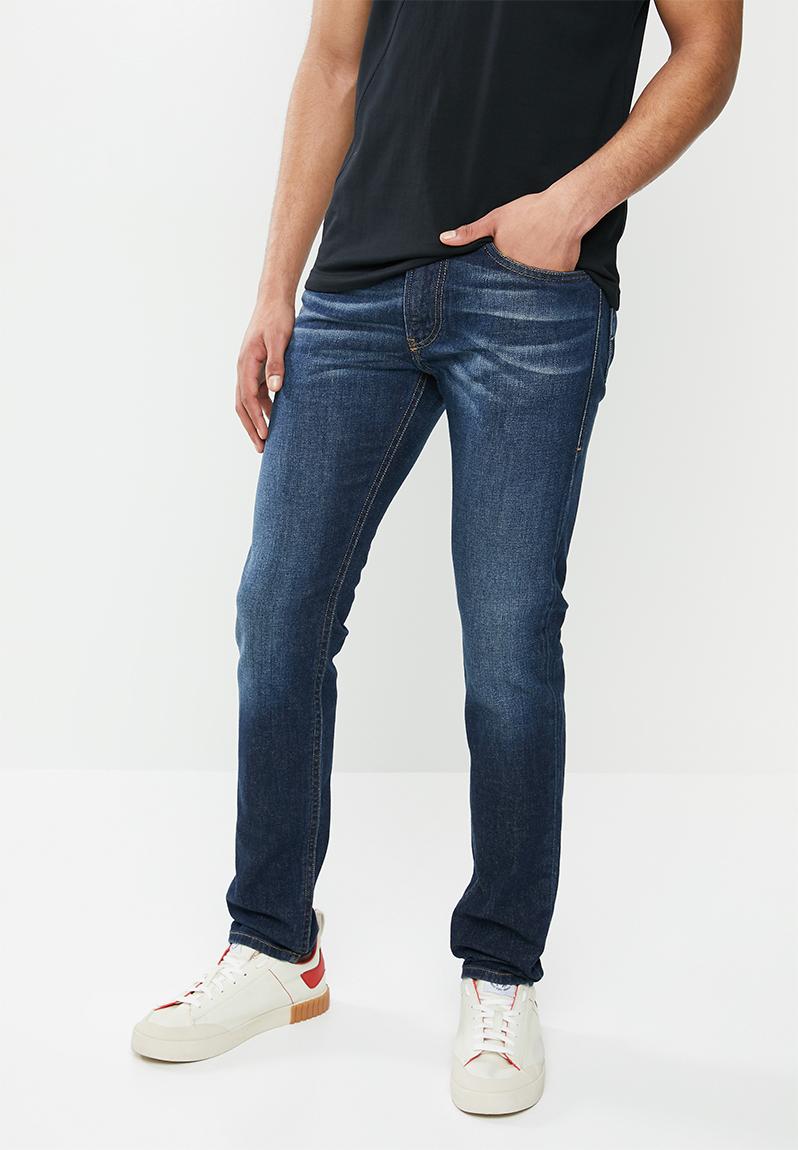 Thommer-x slim fit jeans - dark blue wash Diesel Jeans | Superbalist.com