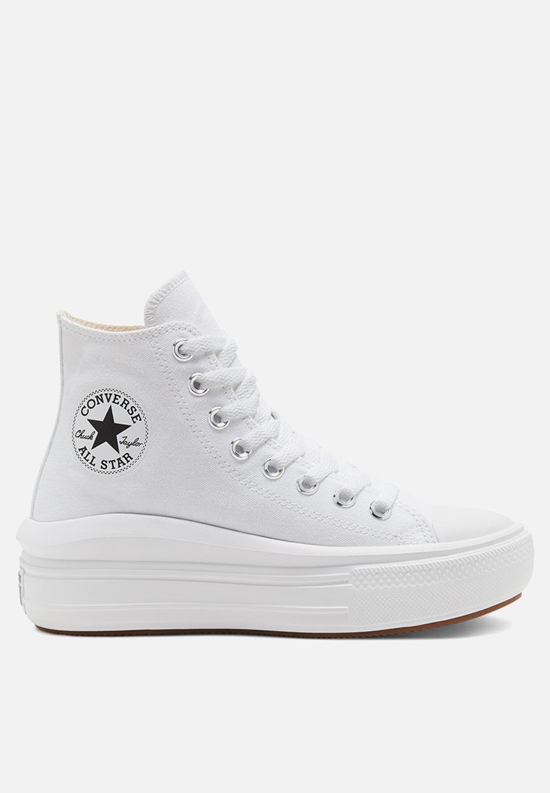 CTAS Move platform HI - white/natural ivory/black Converse Sneakers ...