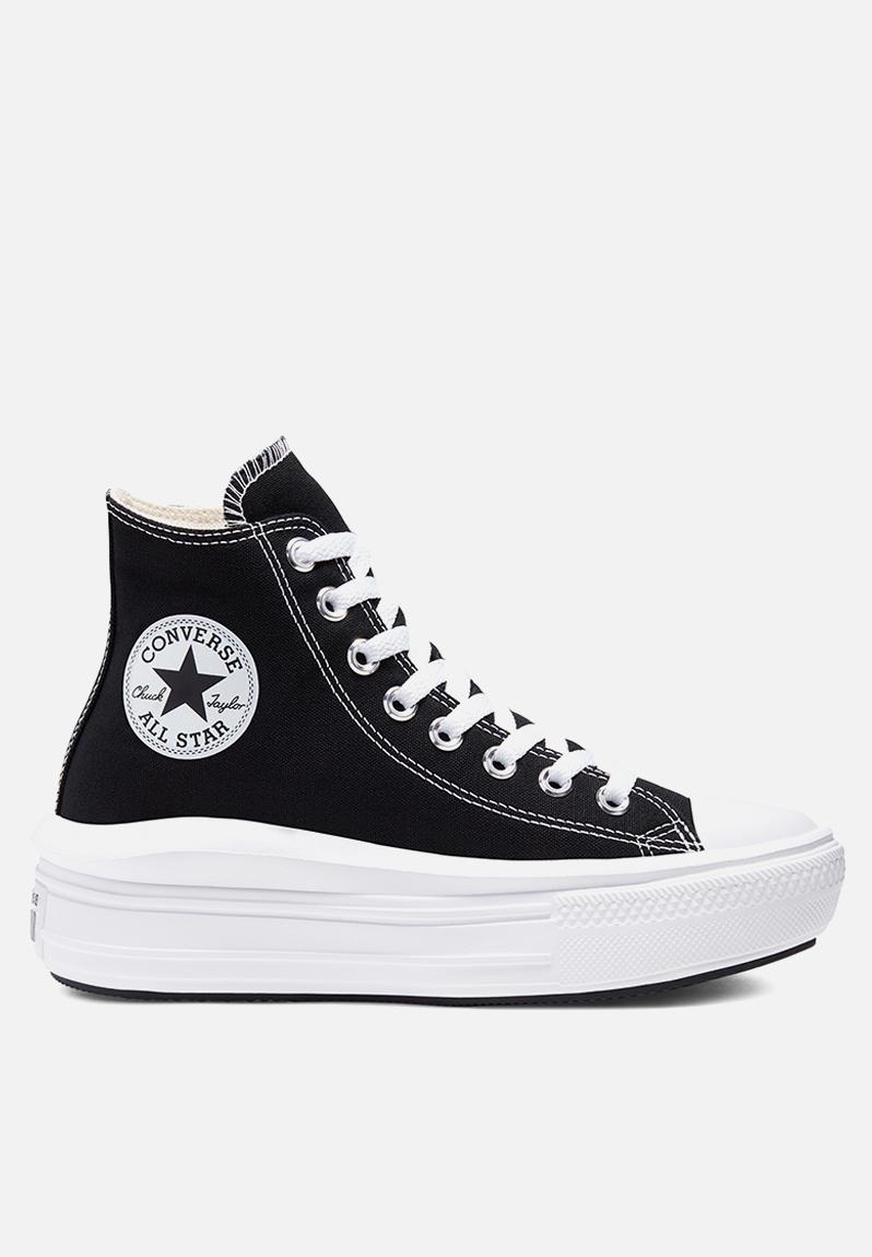 Chuck taylor all star move platform hi - black/natural ivory/white ...