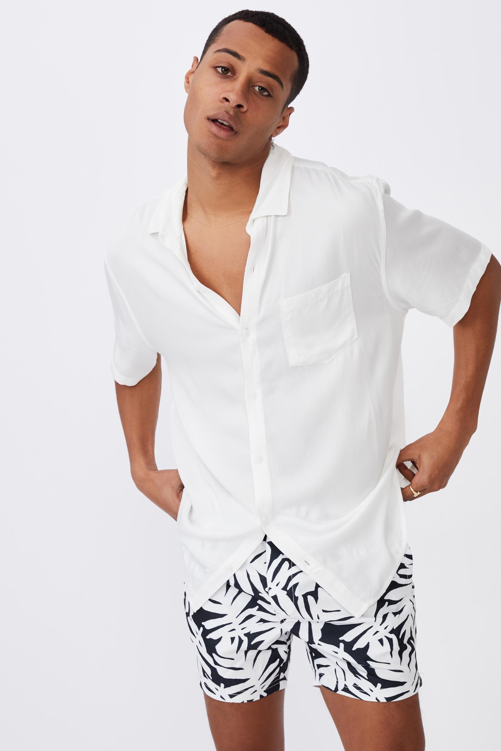 Palm fronds swim short - white Cotton On Swimwear | Superbalist.com