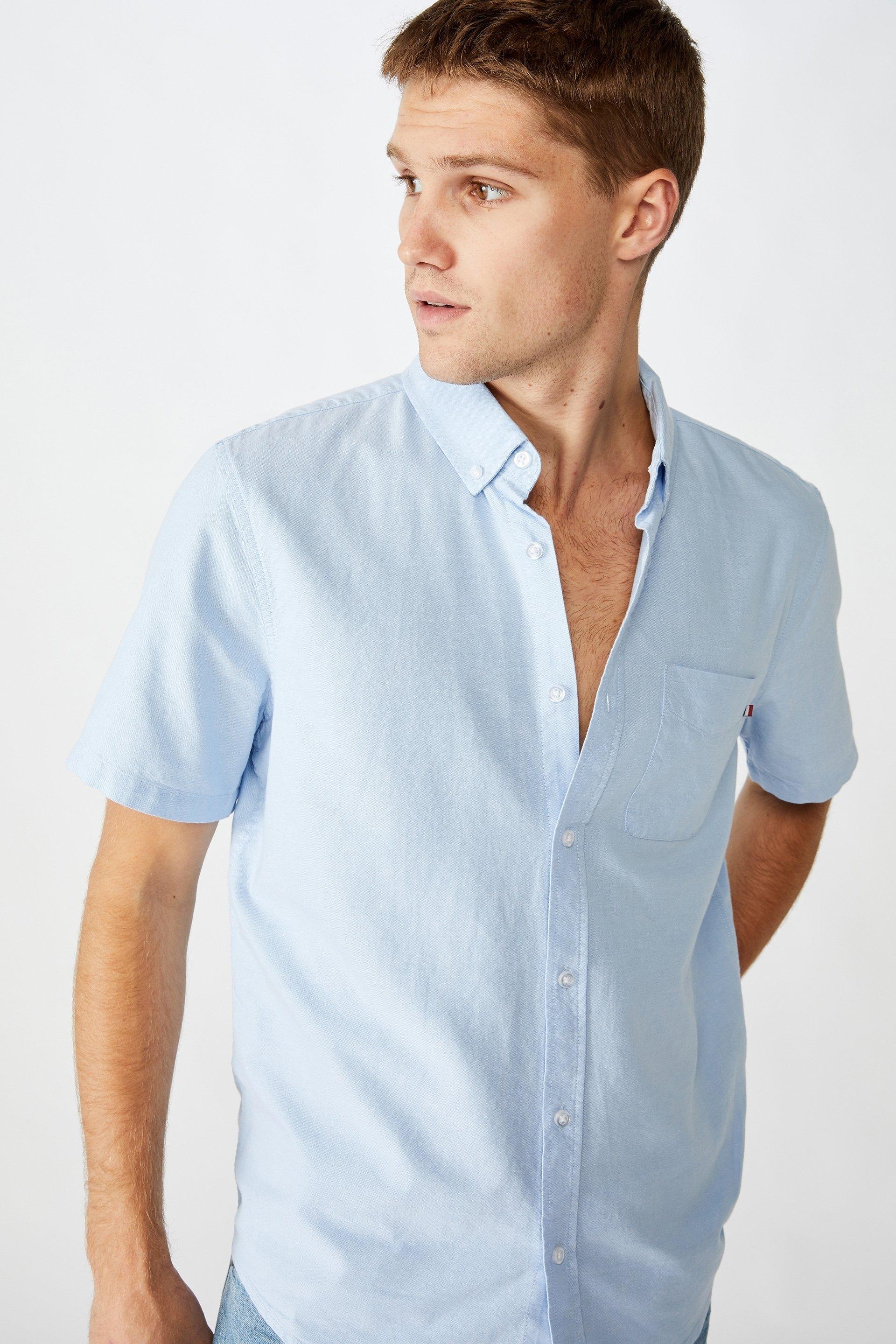 french blue oxford shirt