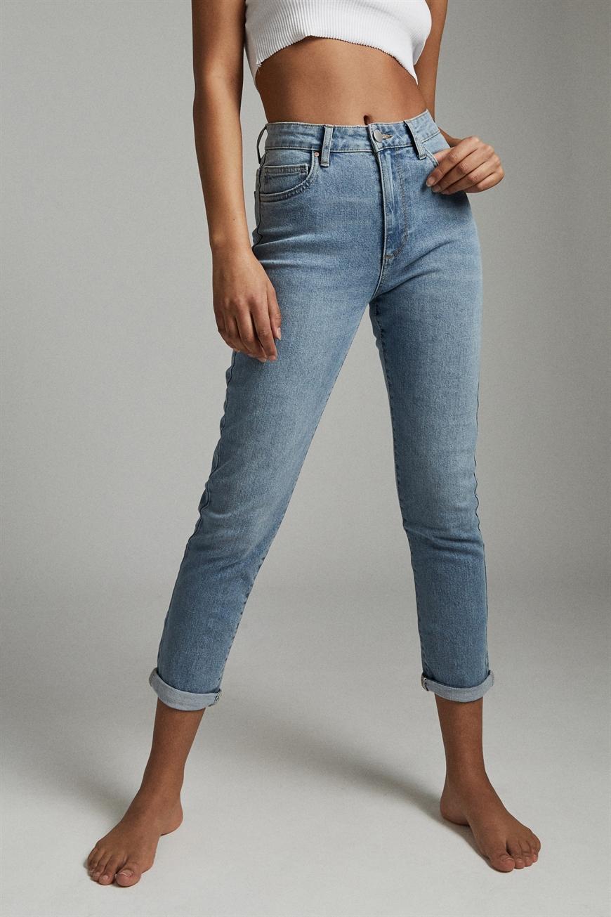 mom jean stretch