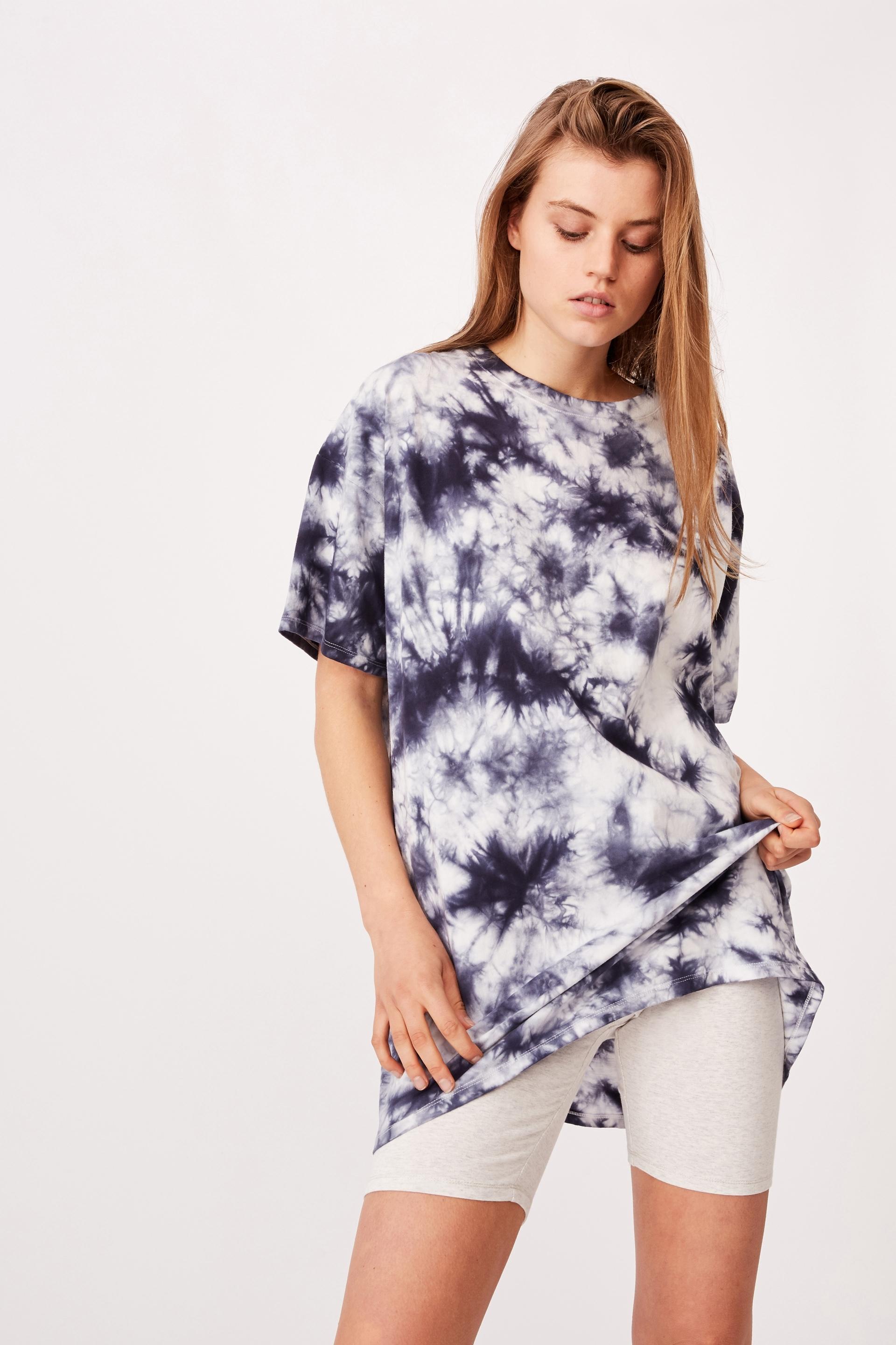 90 s tshirt nightie -navy tie dye Cotton On Sleepwear | Superbalist.com