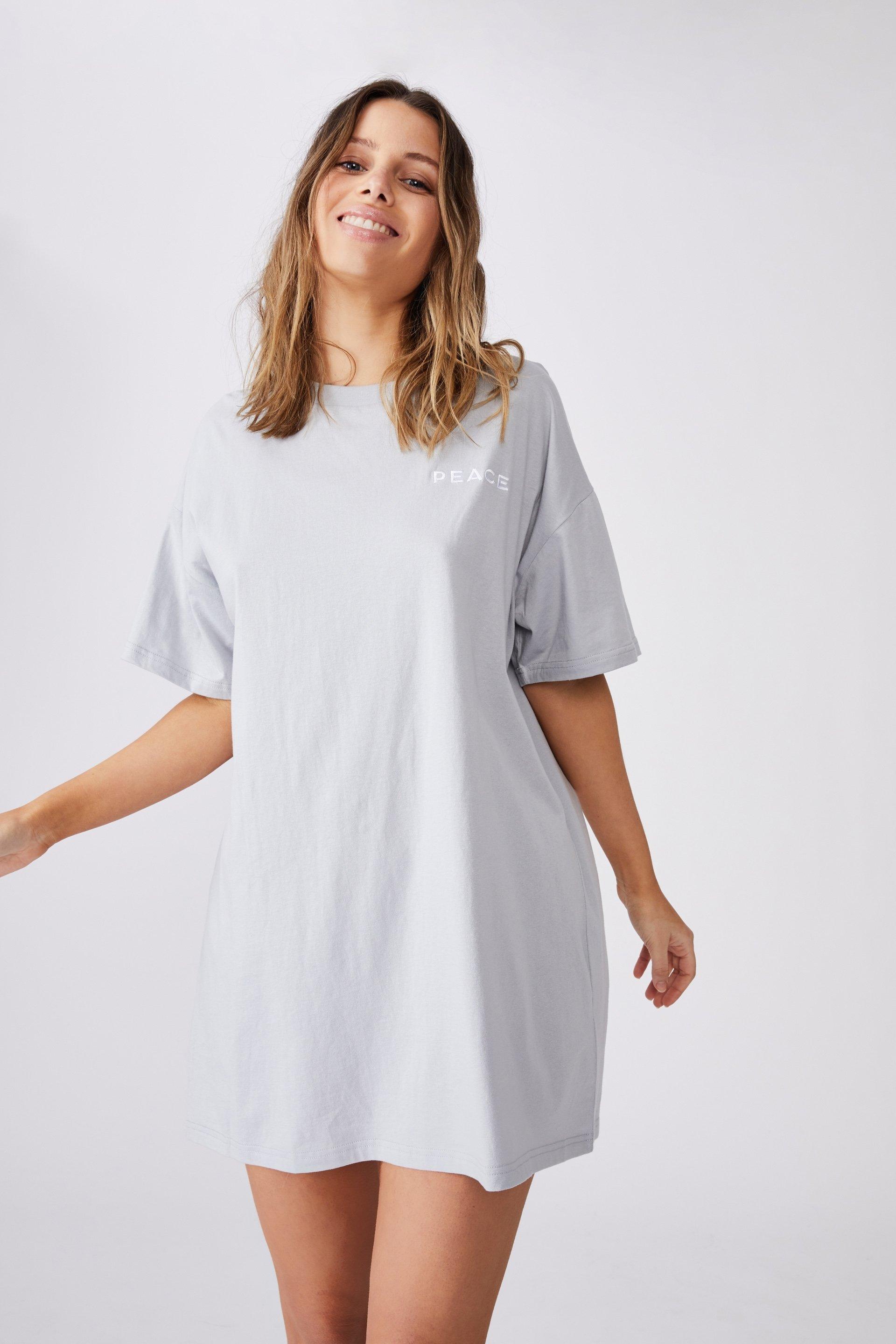 90 s tshirt nightie -lunar rock/peace Cotton On Sleepwear | Superbalist.com