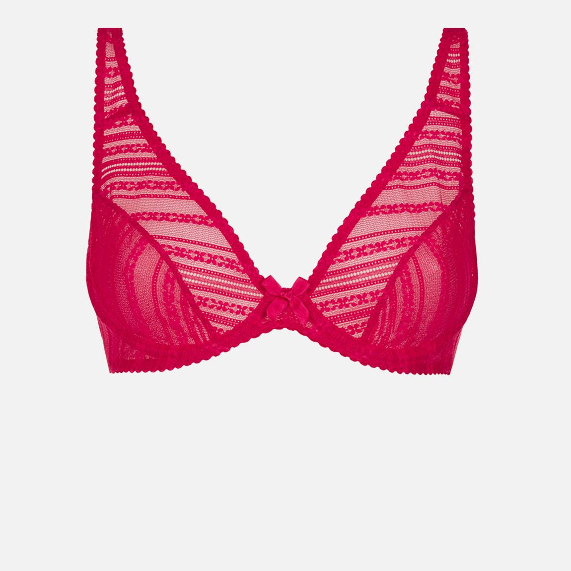 Esma Non Pad High Apex Bra - Red L'Agent By Agent Provocateur Bras ...