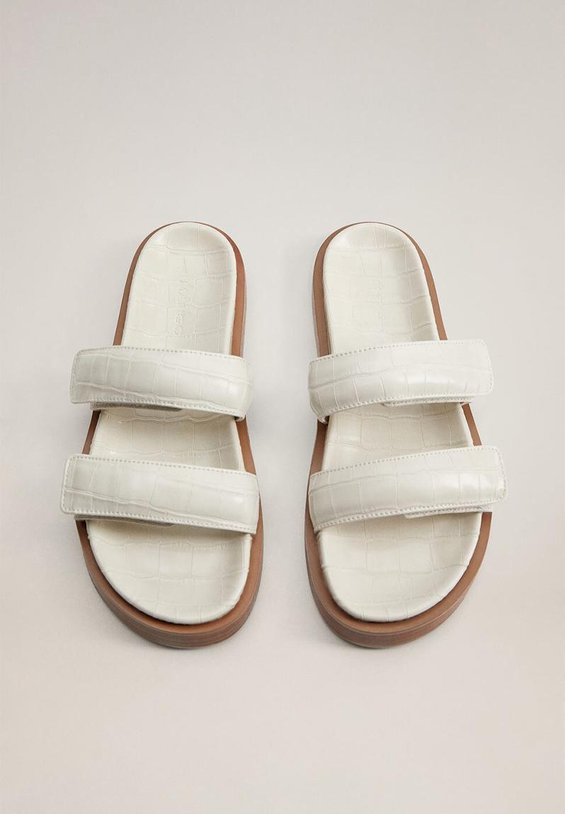 Puff sandal - light beige MANGO Sandals & Flip Flops | Superbalist.com