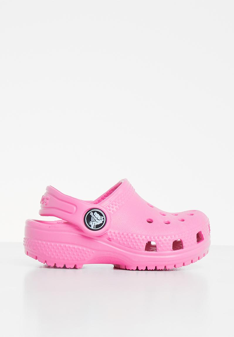 pink lemonade crocs with fur womens