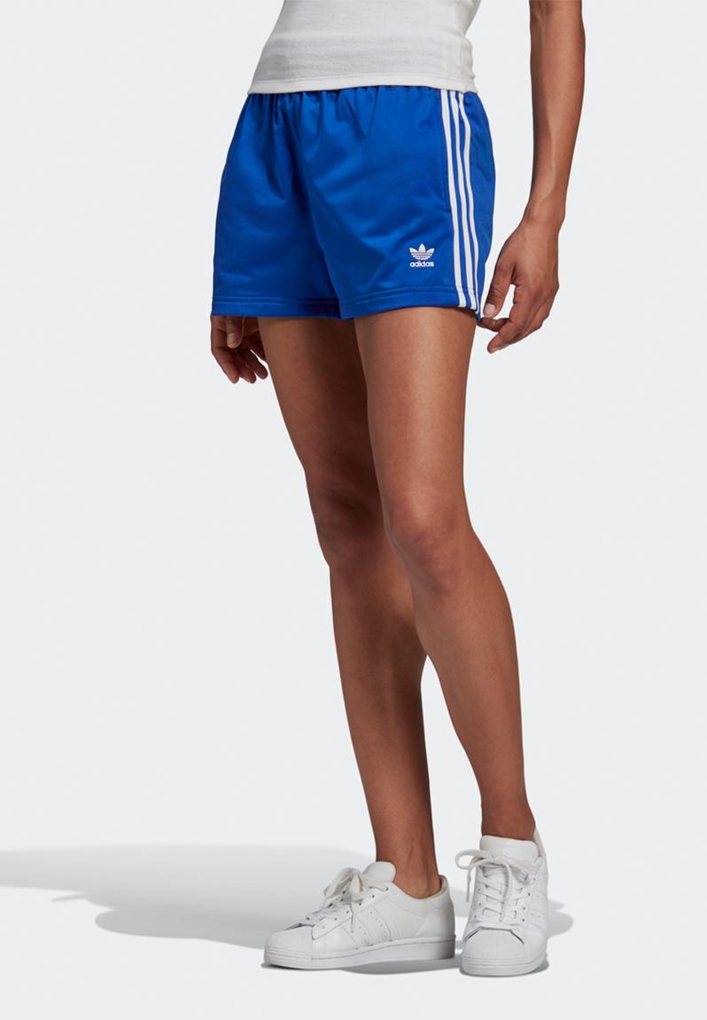 3 Stripes shorts - blue & white adidas Originals Bottoms | Superbalist.com