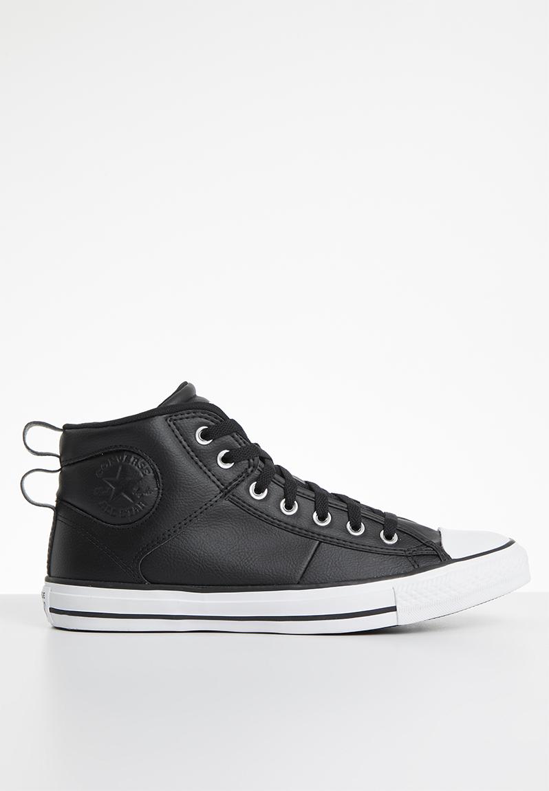 Chuck taylor all star cs mid - black/white/black Converse Sneakers ...