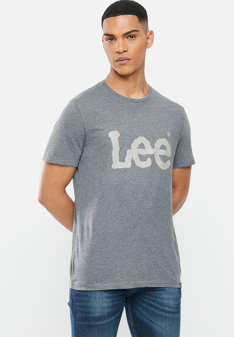 Classic logo tee - dark grey Lee T-Shirts & Vests | Superbalist.com