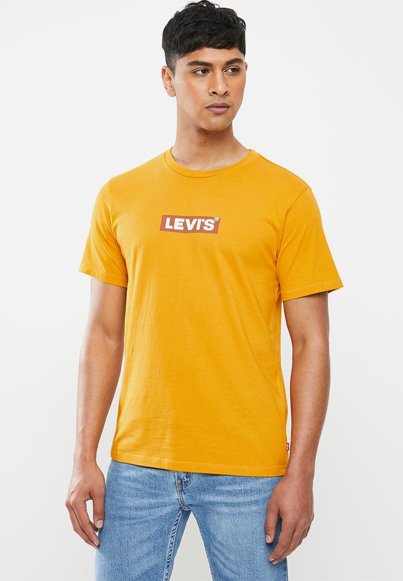 Boxtab graphic tee - golden yellow Levi’s® T-Shirts & Vests ...