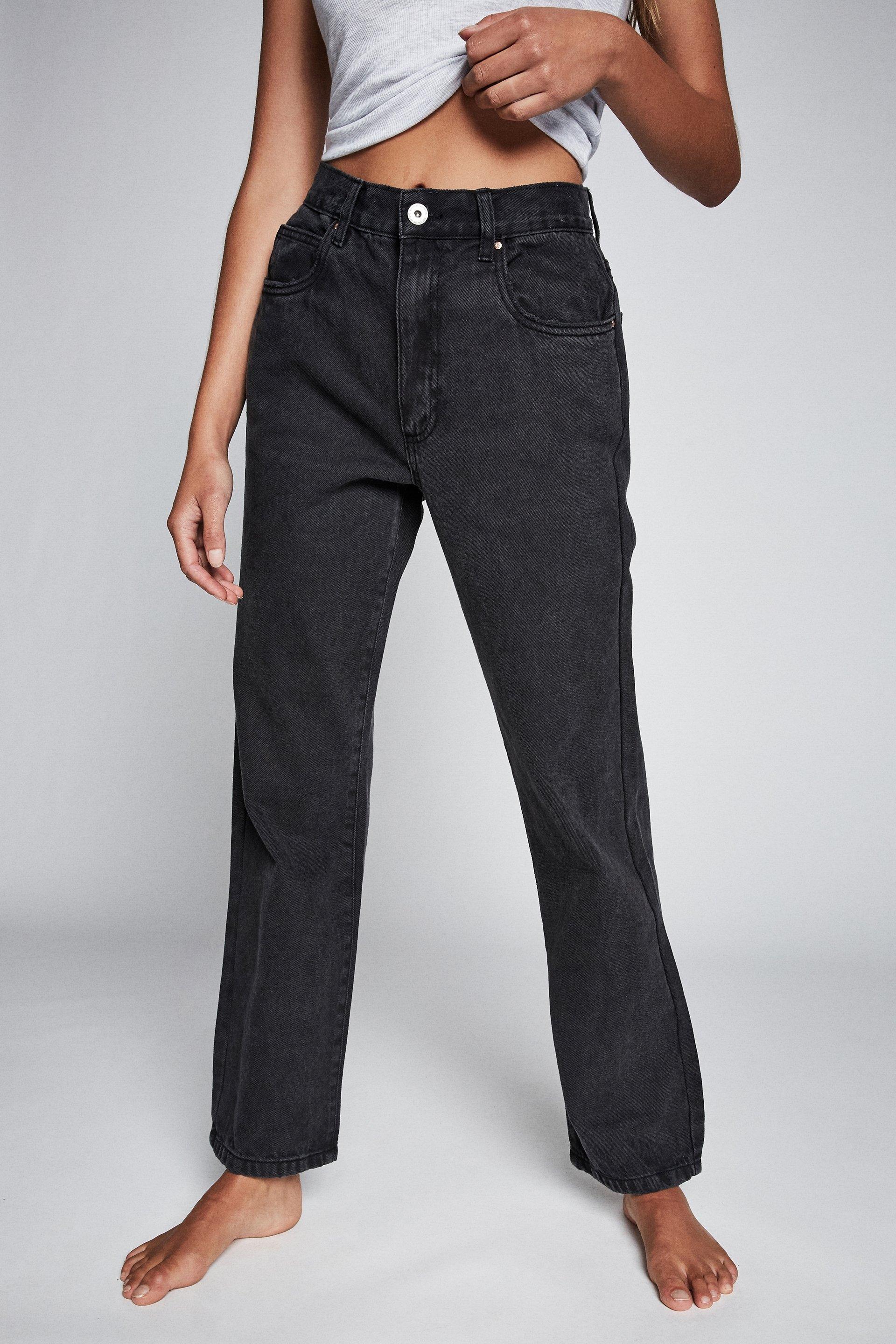 black dad jeans womens