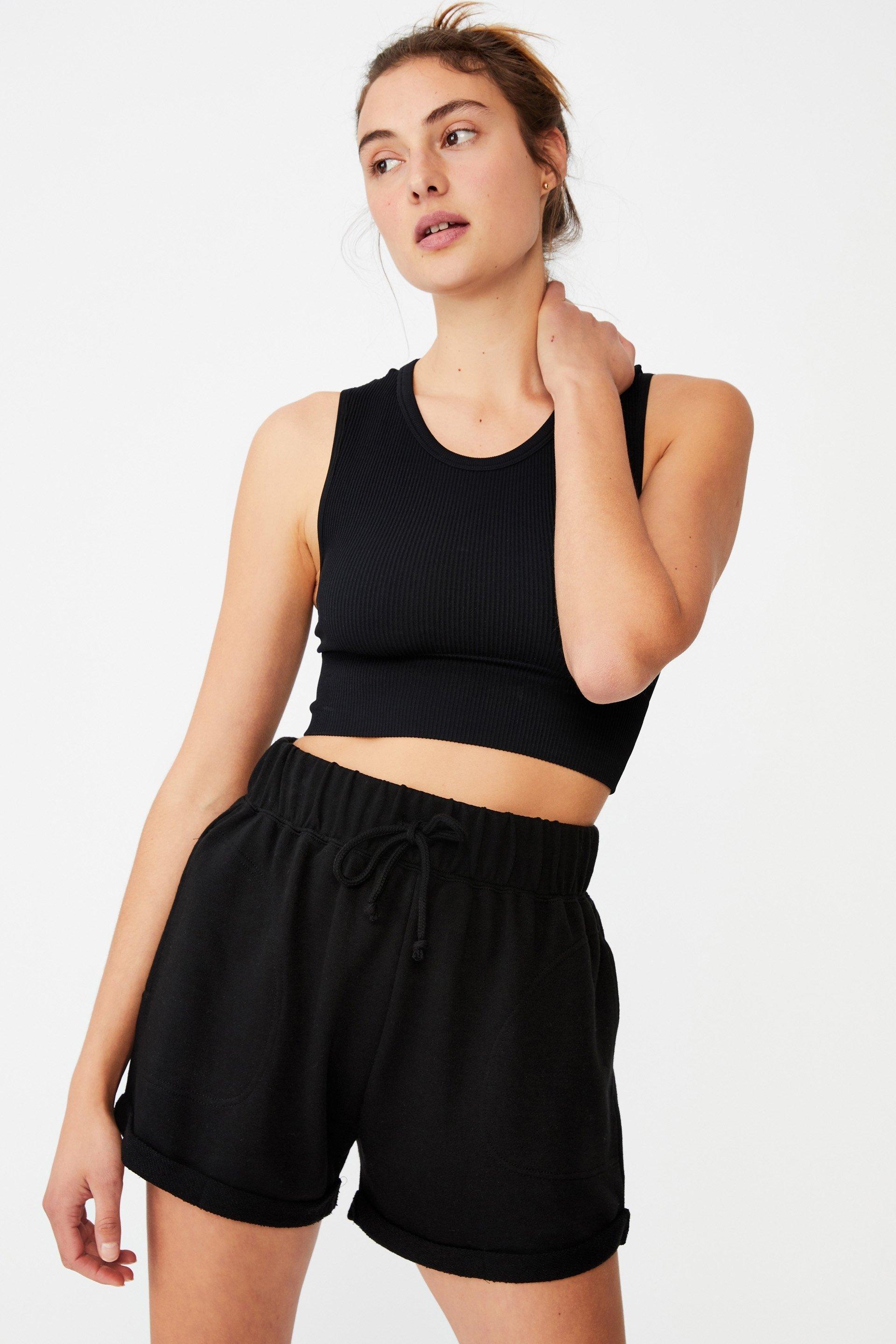 Summer fleece short - black Cotton On Bottoms | Superbalist.com