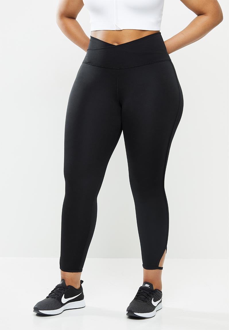 Yoga core cln cutout 7/8 tight - grey/black Nike Bottoms | Superbalist.com