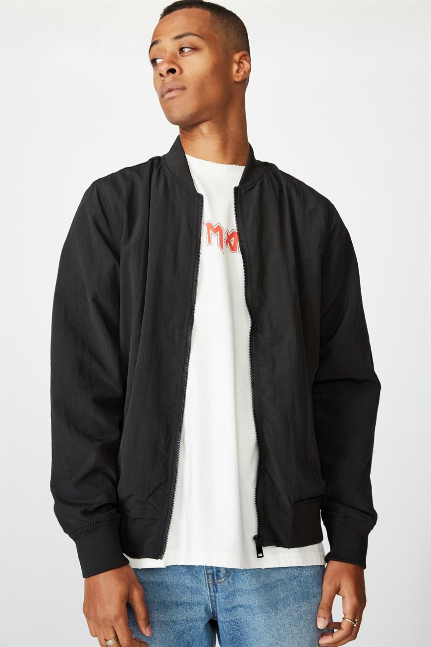 Resort bomber jacket - textured black Cotton On Jackets | Superbalist.com