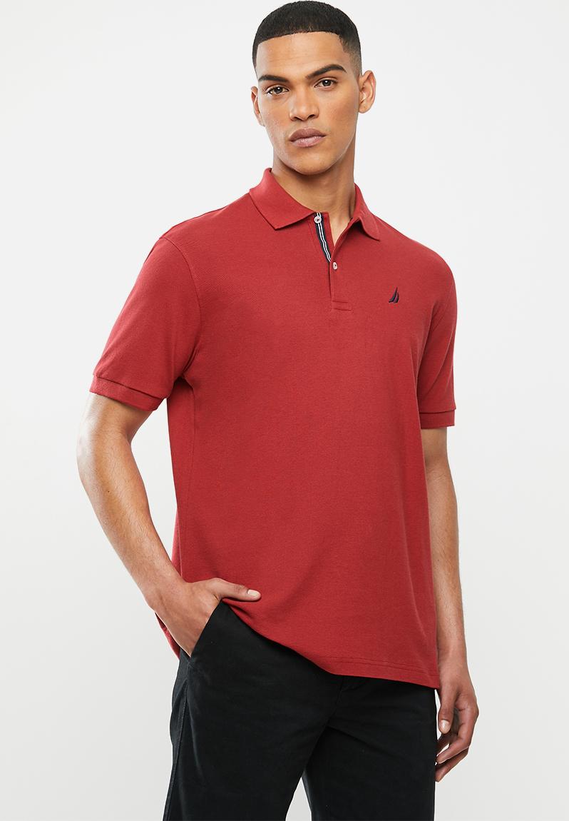 Classic fit deck polo - red Nautica T-Shirts & Vests | Superbalist.com