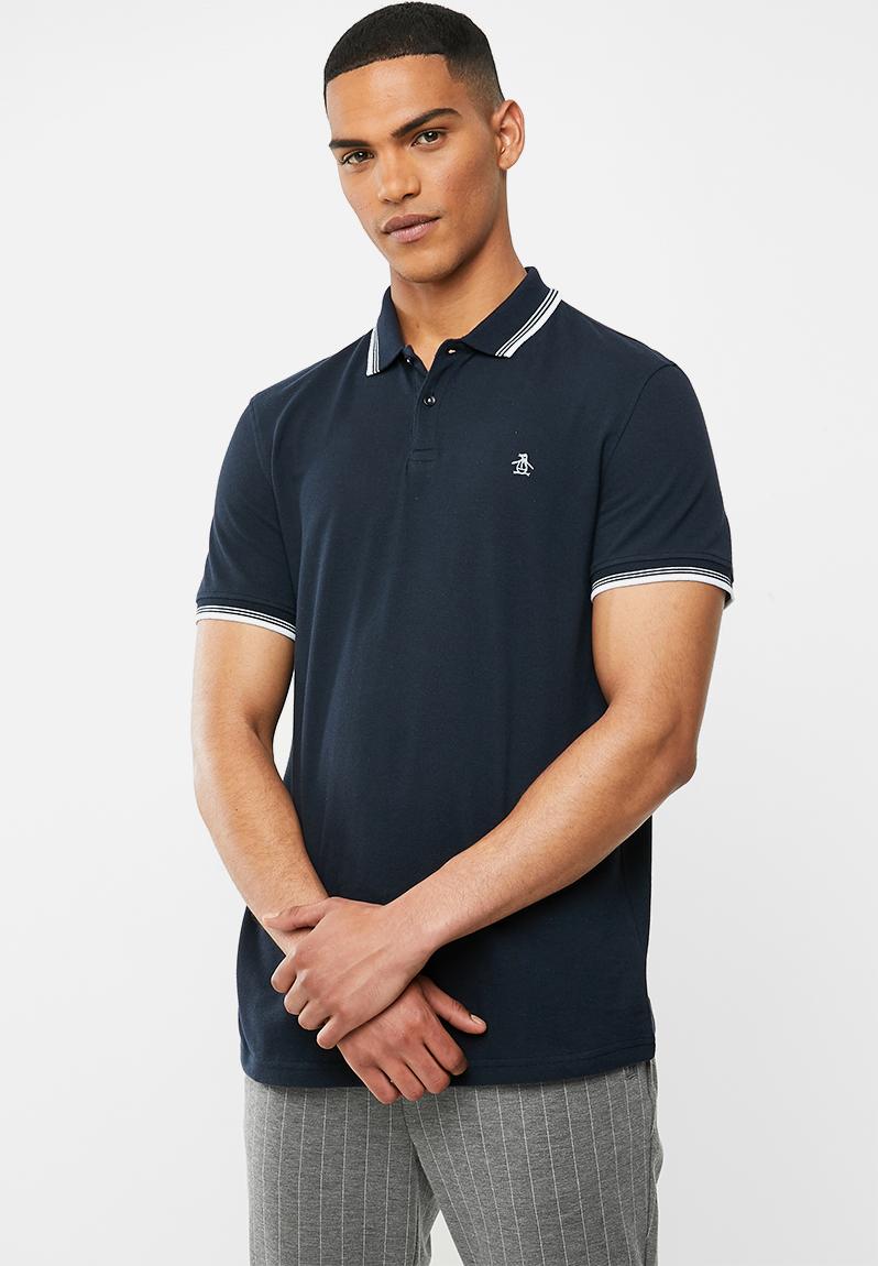 Tipped polo - dark saphire Original Penguin T-Shirts & Vests ...