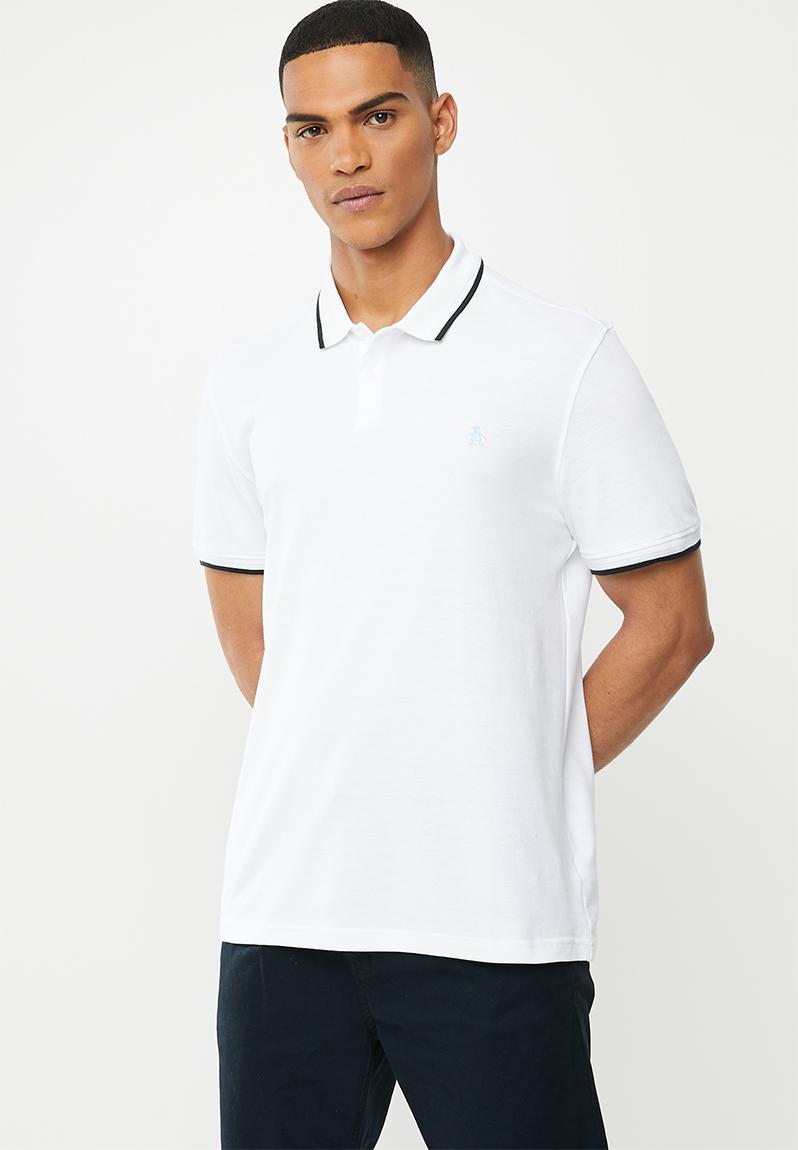 Tipped polo - bright white Original Penguin T-Shirts & Vests ...
