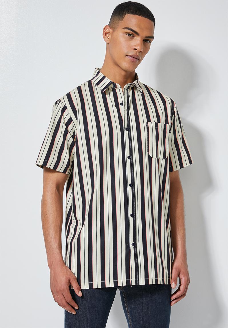 Theo regular fit pattern shirt - multi stripe Superbalist Shirts ...