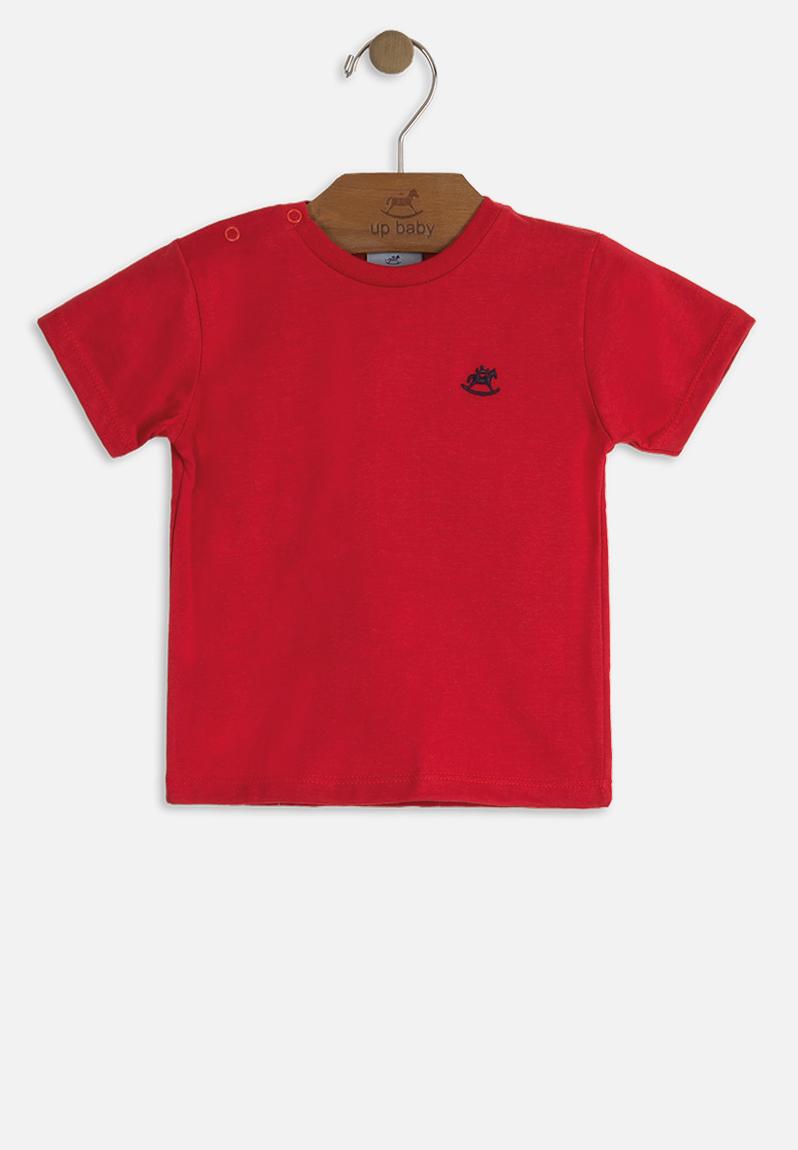Baby boys basic tee - red UP Baby Tops | Superbalist.com