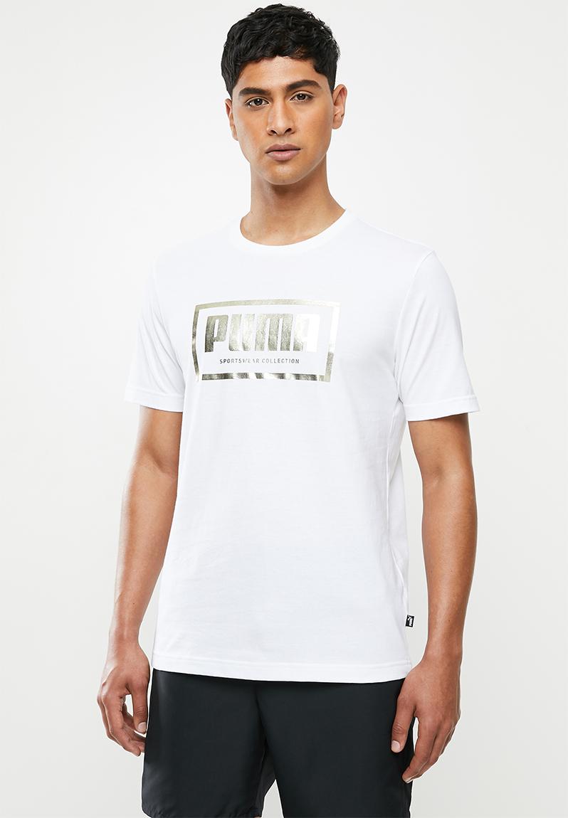 Gold graphic tee - puma white PUMA T-Shirts | Superbalist.com