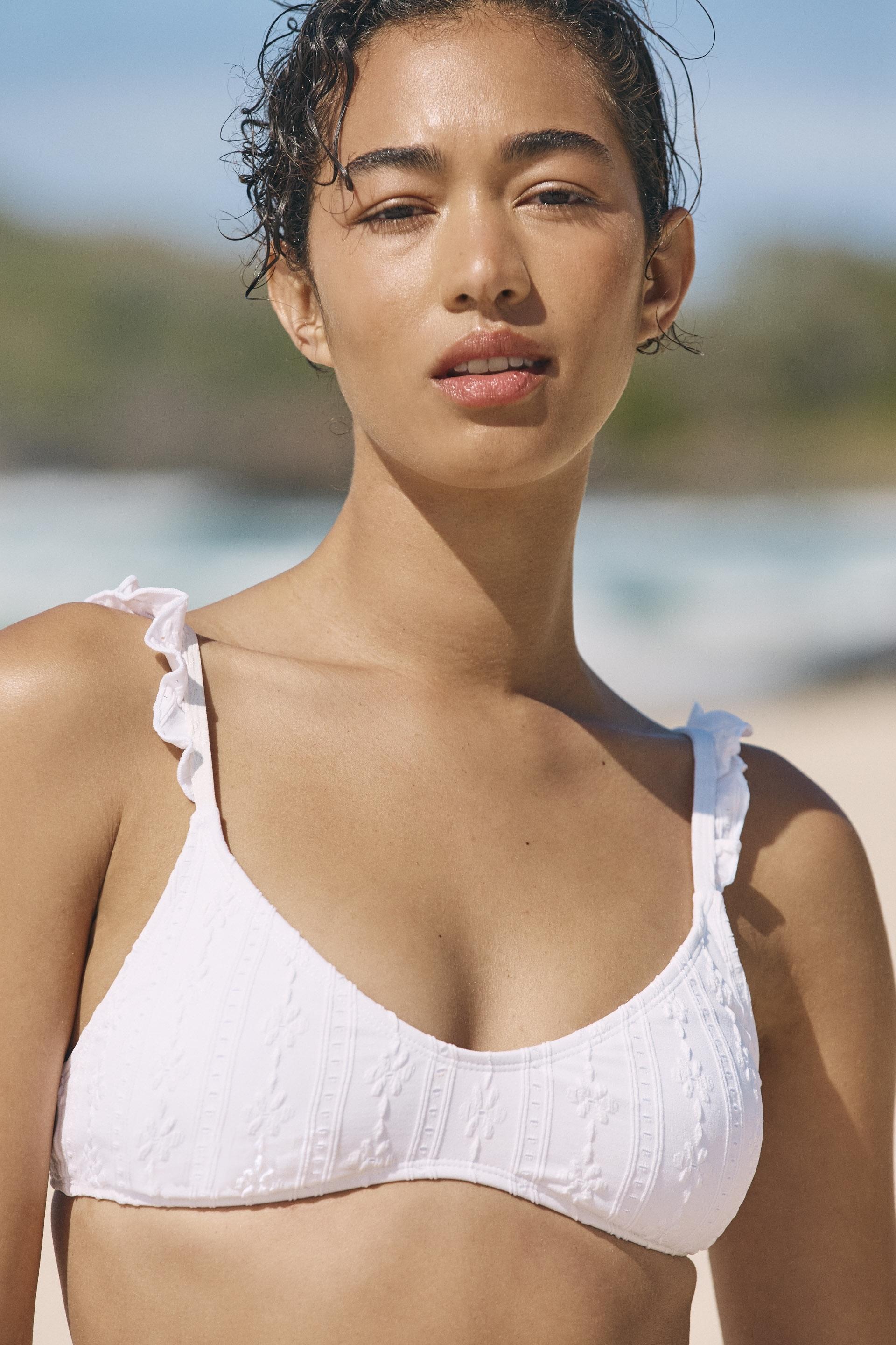 cotton bikini top