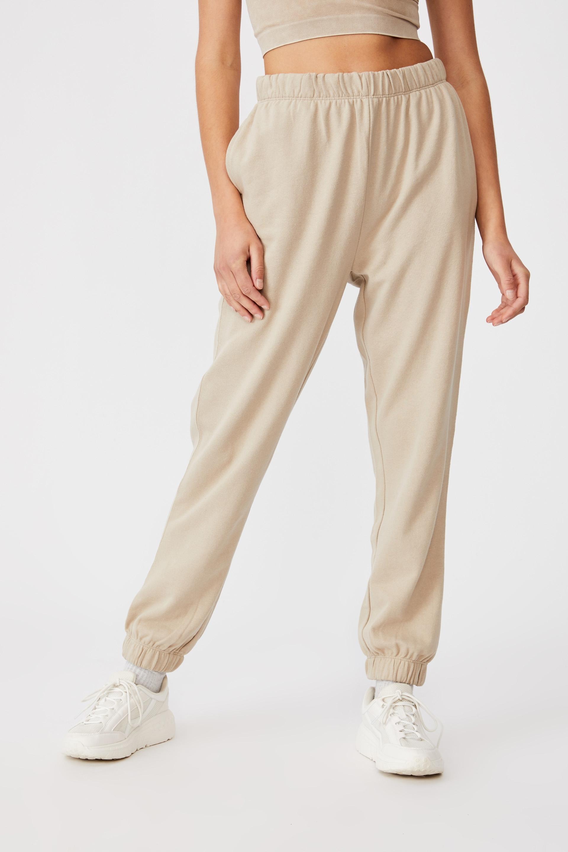 High waist track pant - infinity garment pigment dye Cotton On Trousers ...