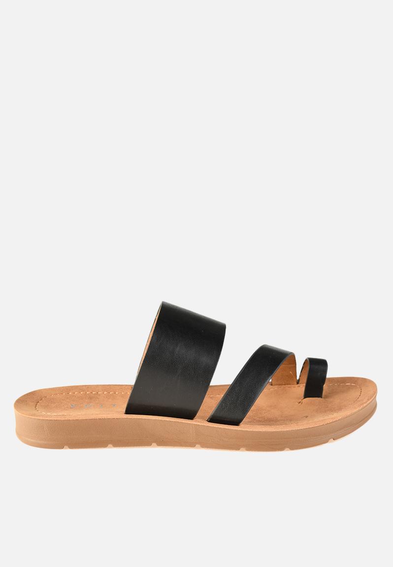 signe sandals black stella