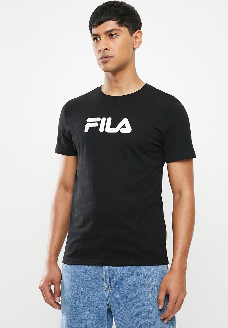 Mono deckle s/s t-shirt - black FILA T-Shirts | Superbalist.com