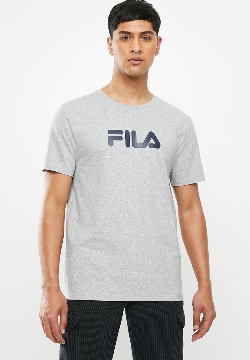Mono deckle t-shirt - grey melange FILA T-Shirts & Vests | Superbalist.com