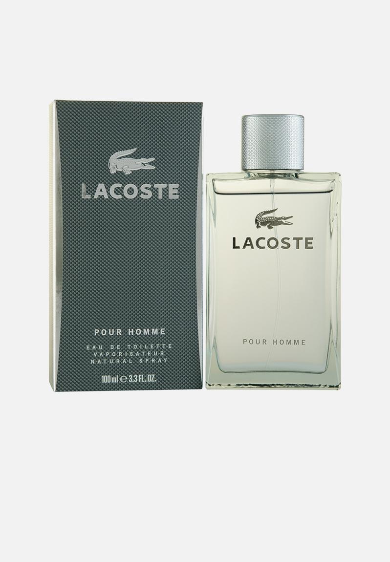 pour homme lacoste 100ml