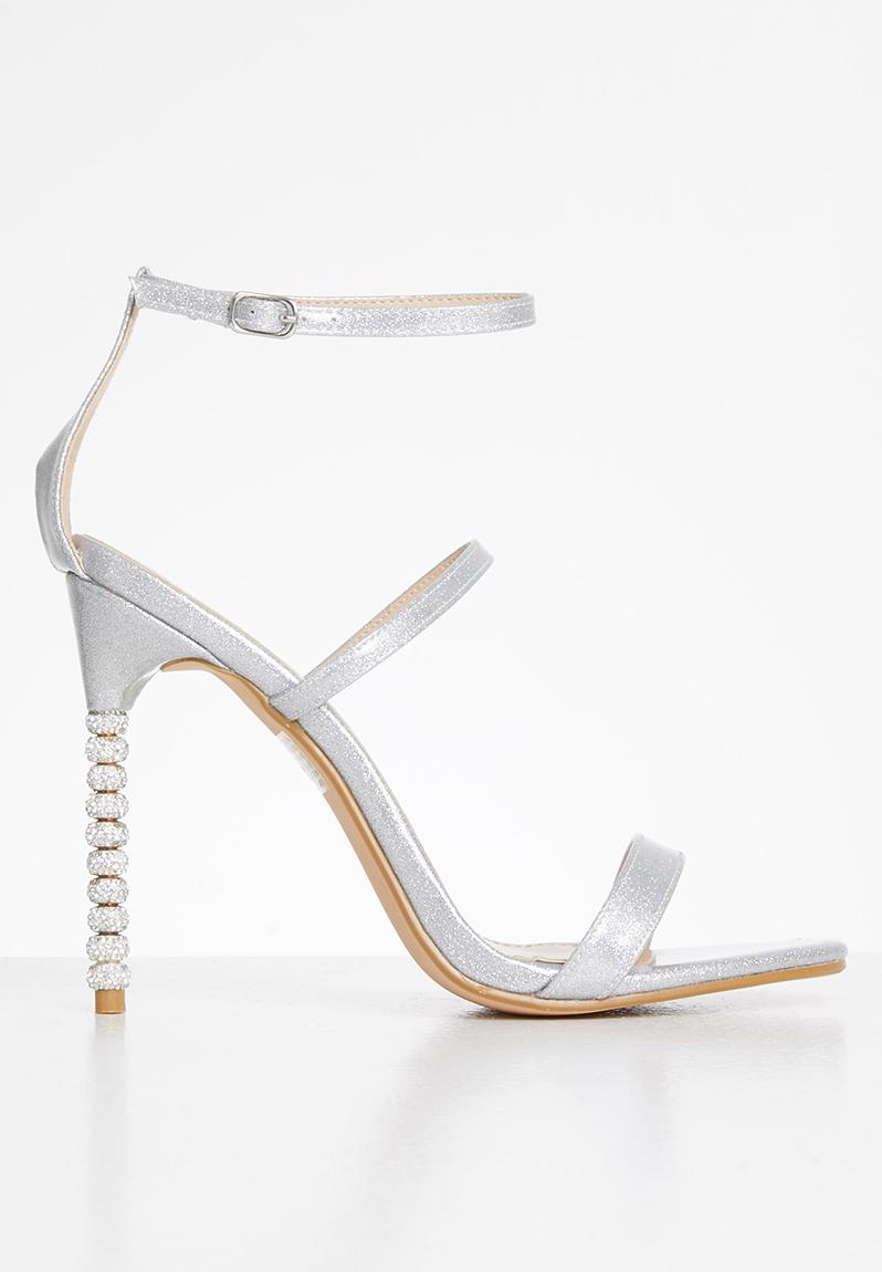 Senna heel - silver Miss Black Heels | Superbalist.com