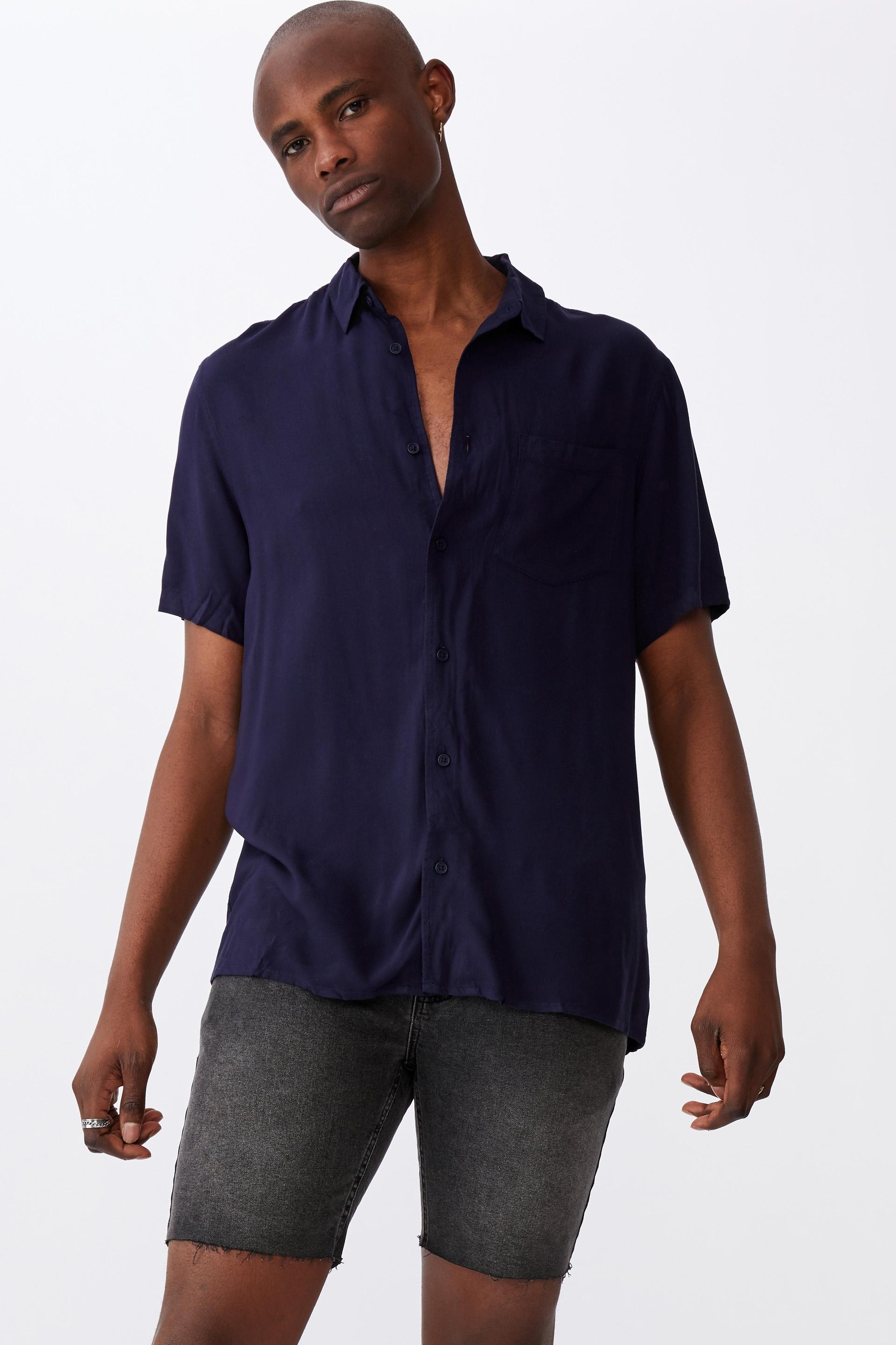 Resort shirt - navy Factorie Shirts | Superbalist.com