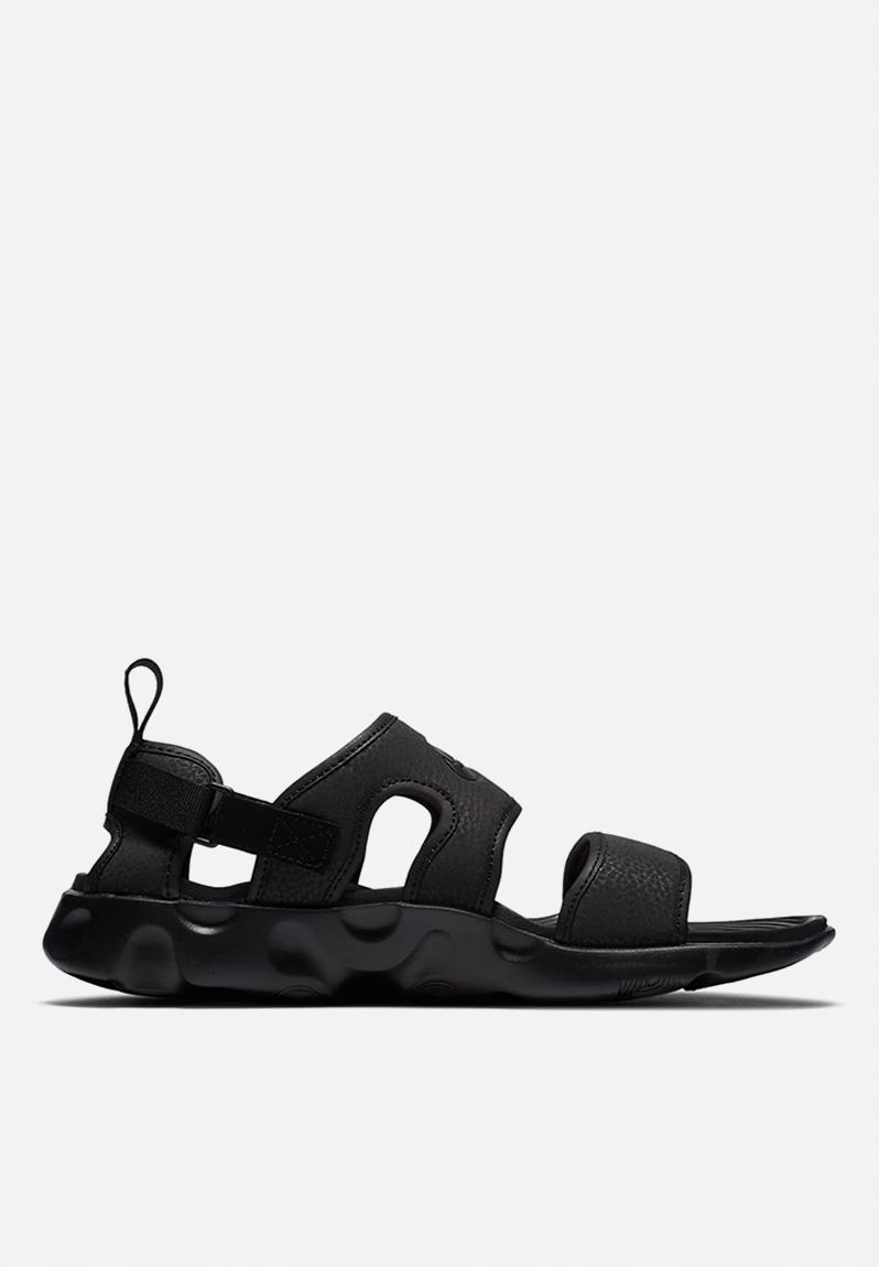 black nike flip flops womens