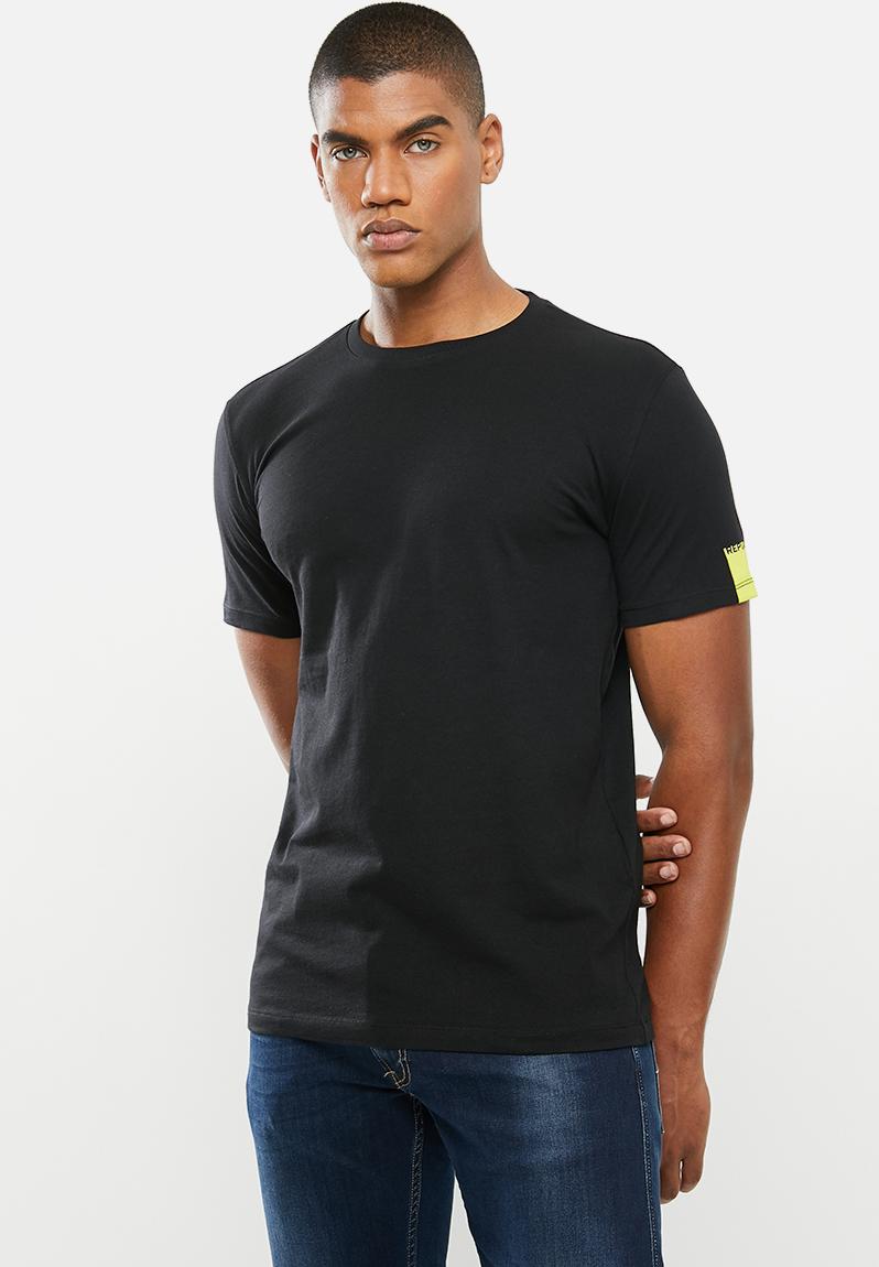 Basic jersey 30/1 tee - black Replay T-Shirts & Vests | Superbalist.com