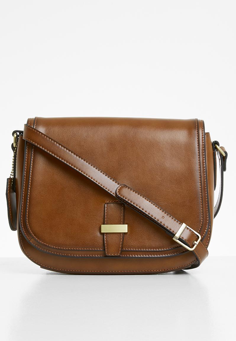 Modello flap over sling - tan POLO Bags & Purses | Superbalist.com