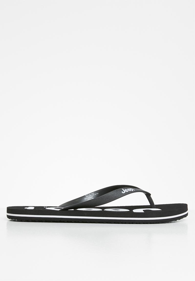 Serene flip-flop - black JEEP Sandals & Flip Flops | Superbalist.com