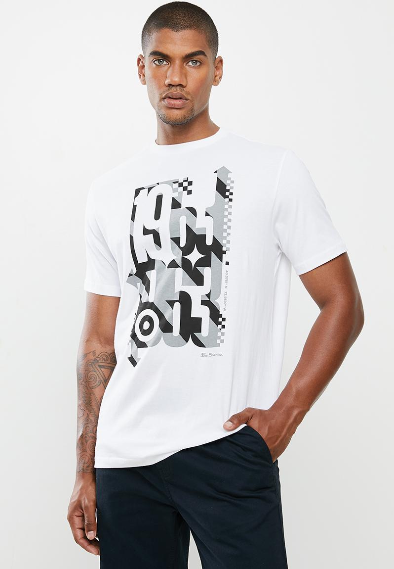 mens white ben sherman shirt