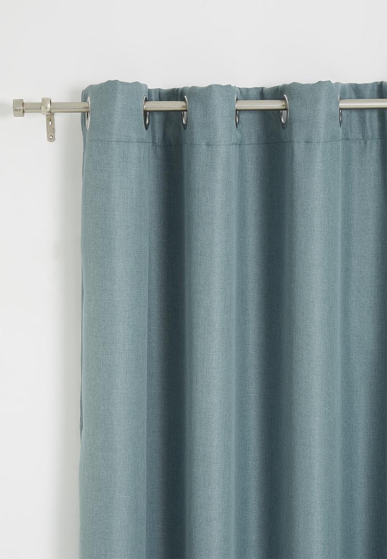 Metro self-lined eyelet curtain - duck egg Sixth Floor Curtains ...